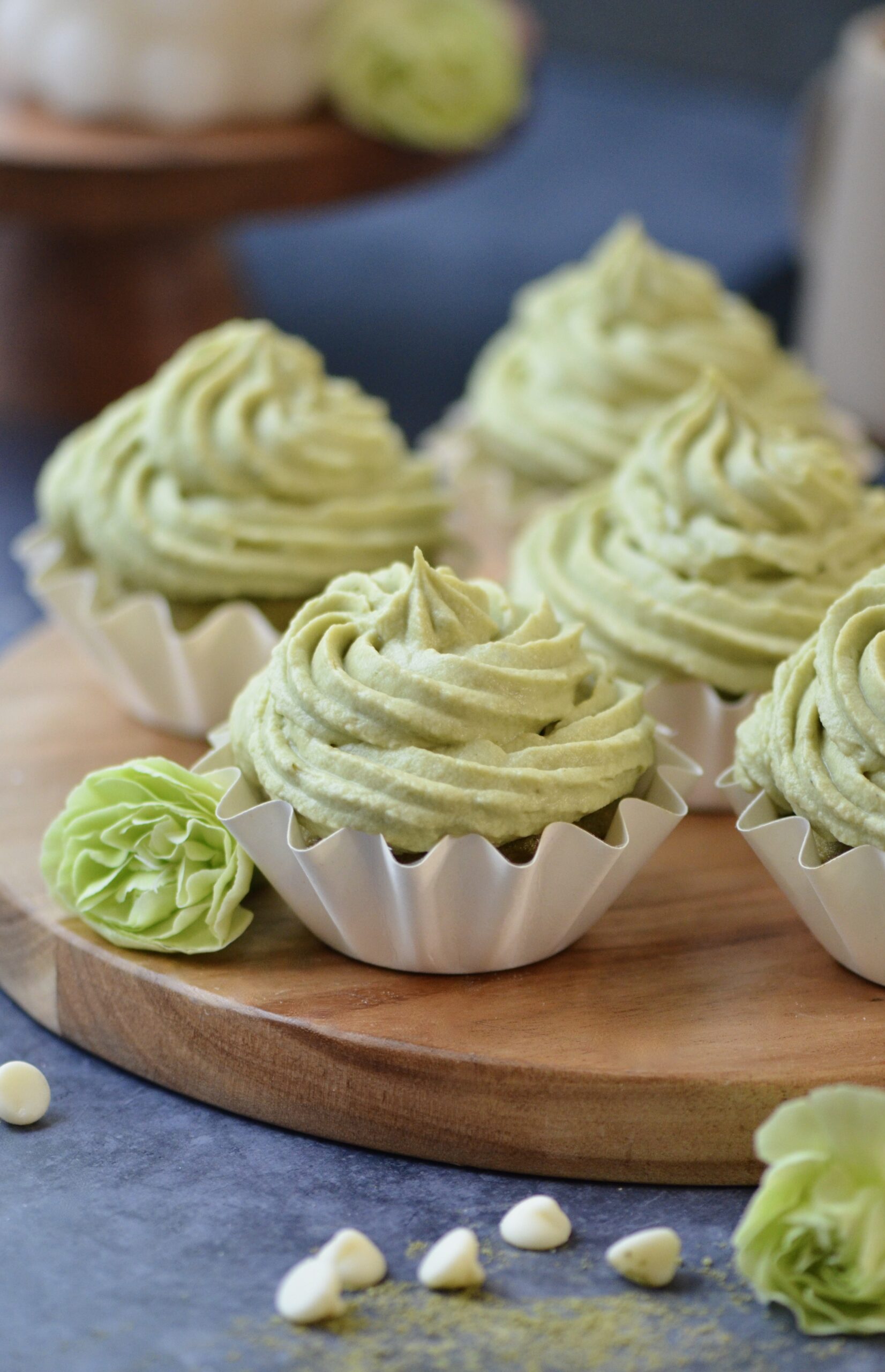 Matcha Green Tea Cupcakes!