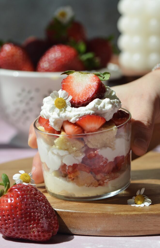 Easy Strawberry Shortcake Parfaits - Belly Full